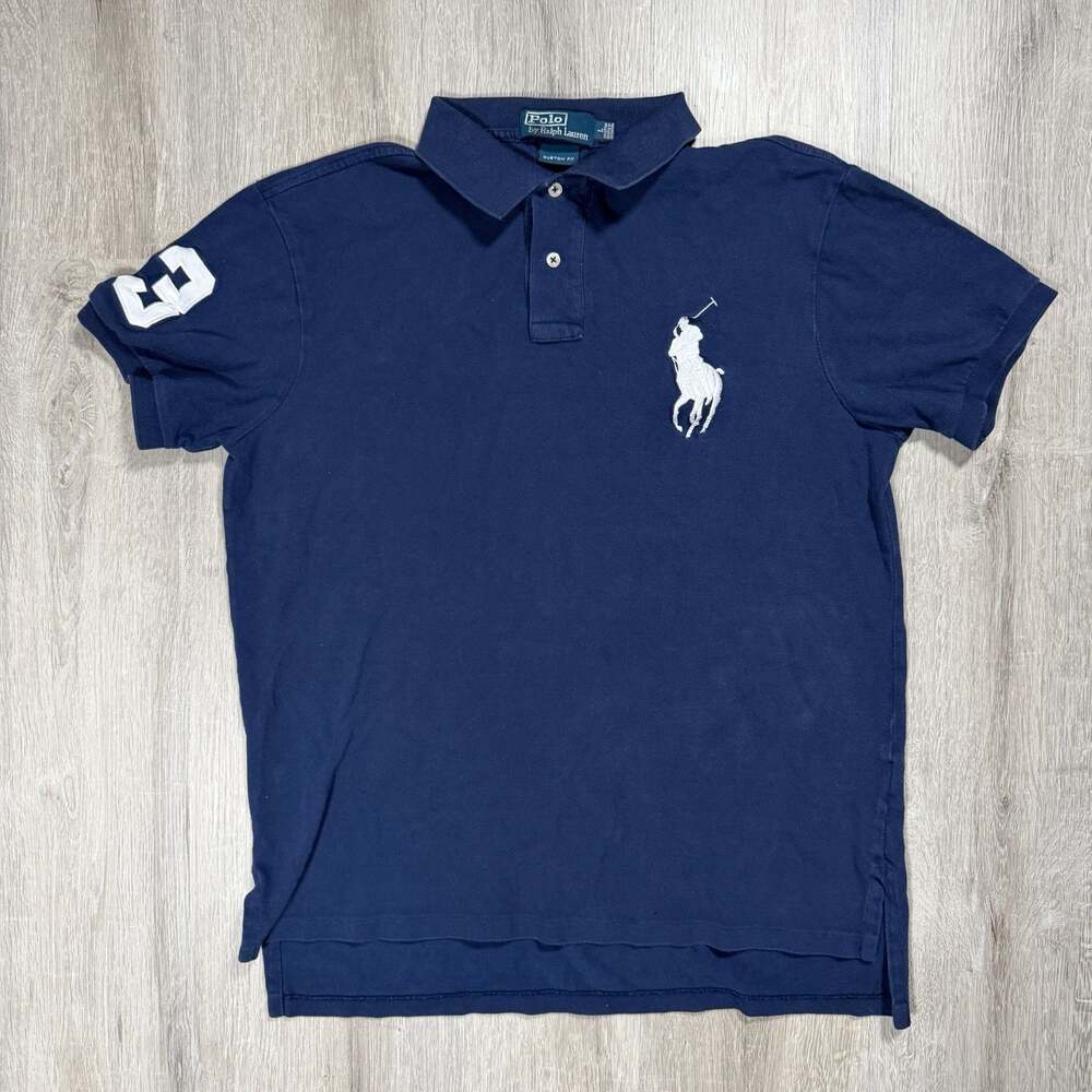 Polo by Ralph Lauren Custom Fit Polo Shirt Size L